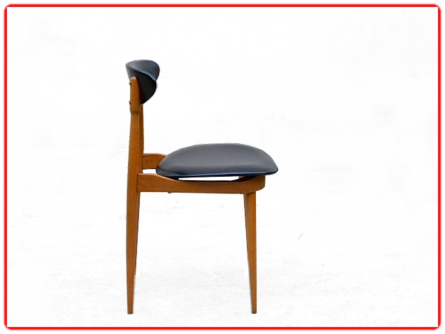 Chaises Licorne Baumann 1960