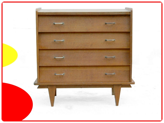 Commode vintage 1950 atypique 
