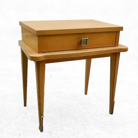 Table de chevet vintage 1950