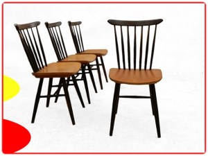 Chaises Thonet Ton vintage 1960