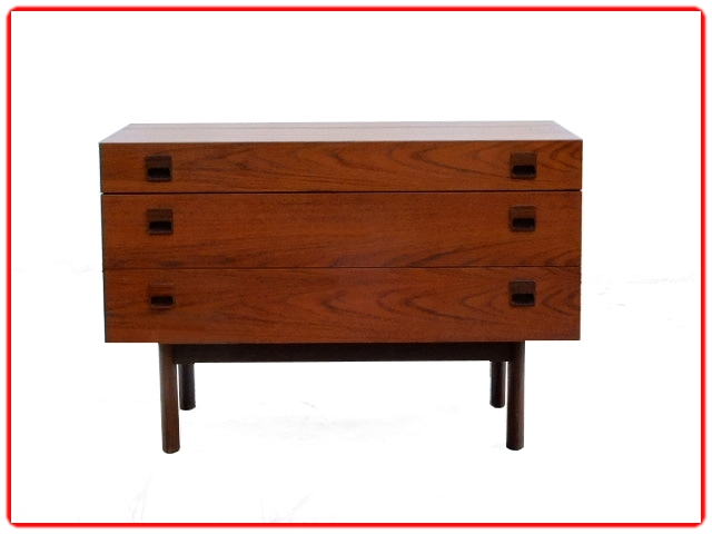 Coiffeuse en teck scandinave