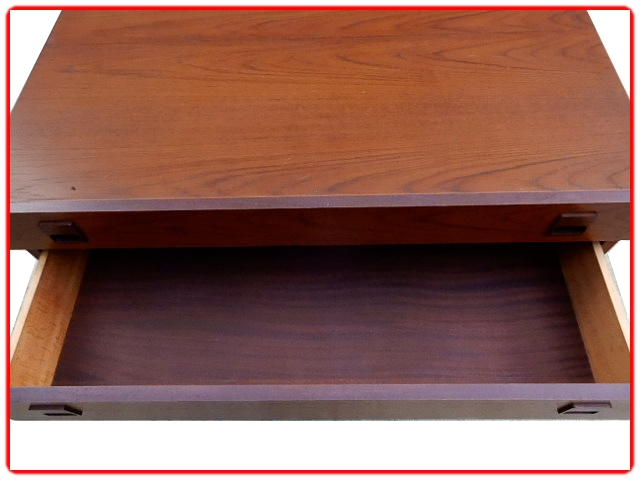 Coiffeuse scandinave en teck années 1960