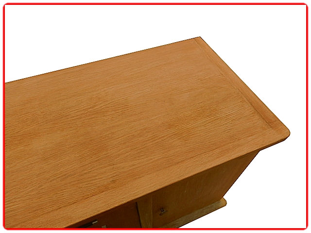 Commode enfant vintage bois doré 1950