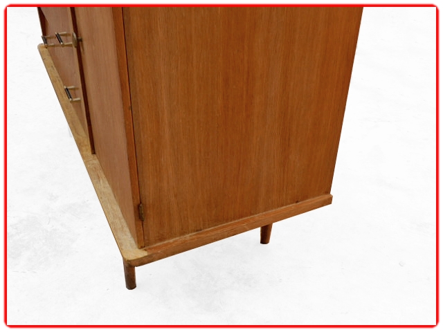 Commode vintage 1950 bois massif