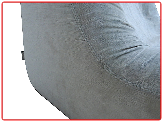 Fauteuil et Pouf Ligne Roset vintage 1970 Ducaroy