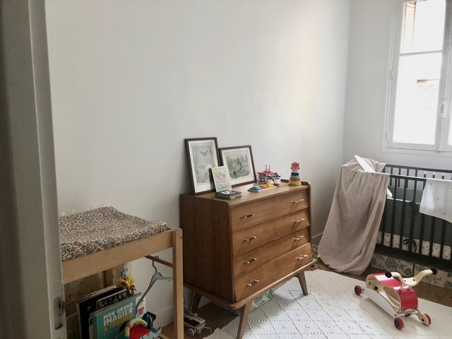 Commode vintage années 1960 pieds compas