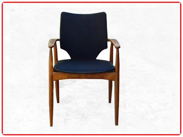Fauteuil scandinave en teck