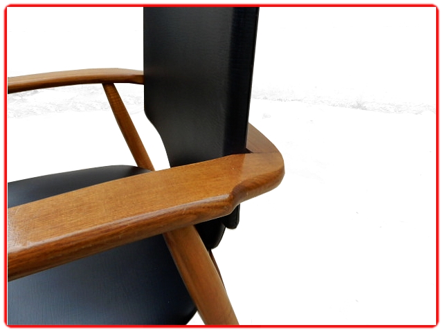 Fauteuil scandinave teck