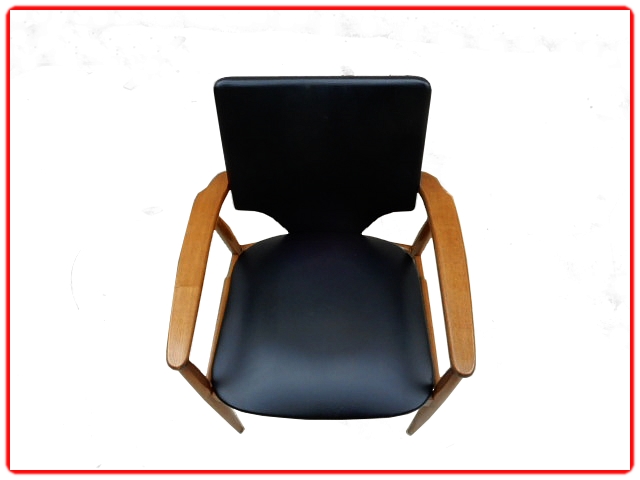 Fauteuil scandinave en teck