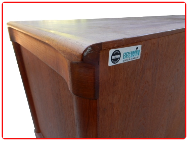 enfilade scandinave en teck par H. W. Klein