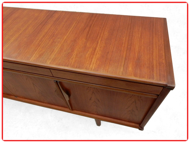 Enfilade en teck scandinave 1960