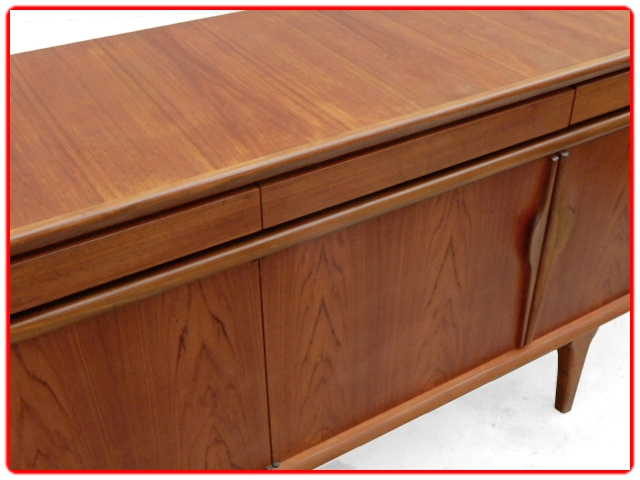 Enfilade design scandinave 1960 teck