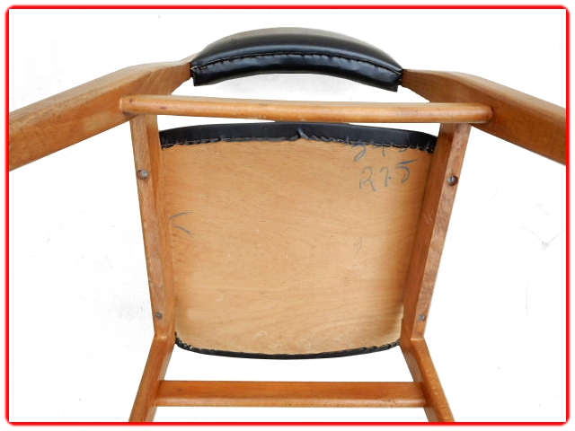 Chaises teck scandinave vintage 1960