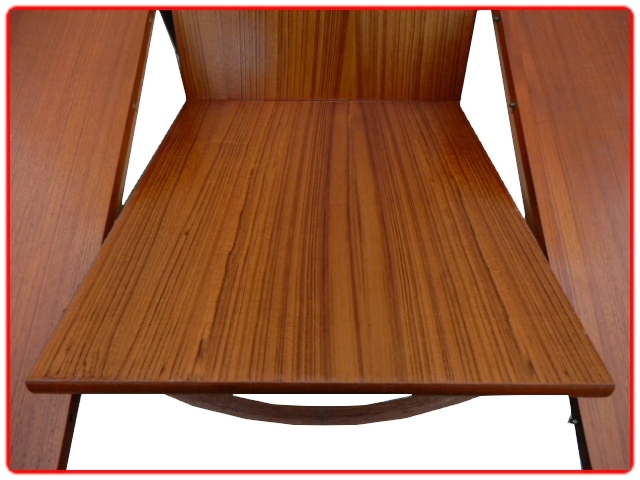 Table vintage scandinave teck 1970