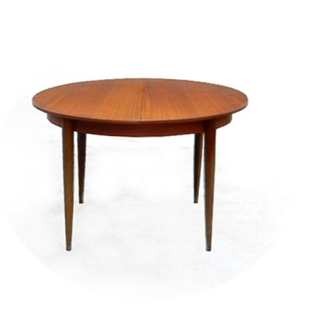 Table à manger vintage scandinave teck