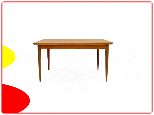 Table de repas vintage à rallonges