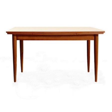 Table de repas extensible vintage scandinave