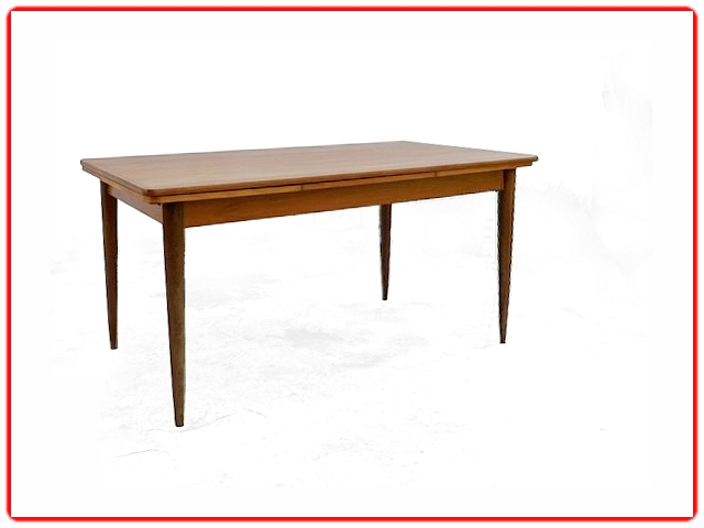 Table de repas vintage scandinave teck