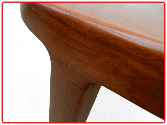 Table de repas en teck scandinave 1960