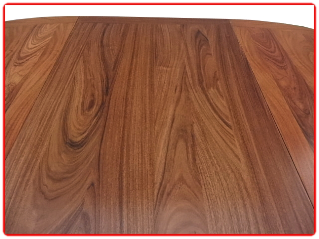 table de repas extensible scandinave palissandre