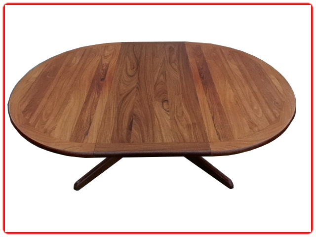 Table à manger scandinave en palissandre