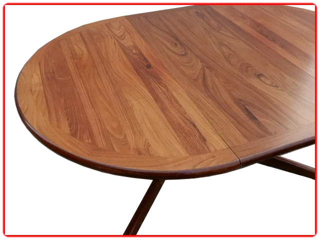 Table de repas palissandre scandinave vintage