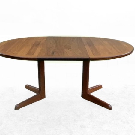 Table à manger scandinave en palissandre 1970