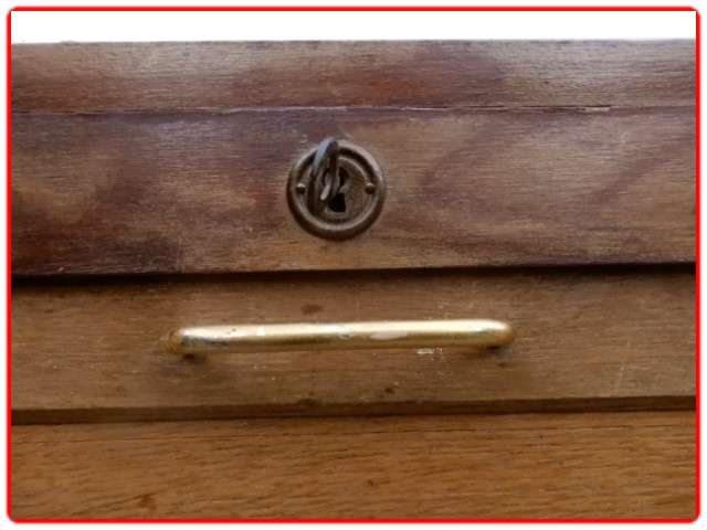 Classeur vintage double années 1950