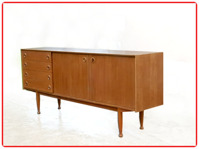 Enfilade vintage scandinave teck