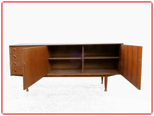 Enfilade en teck scandinave vintage