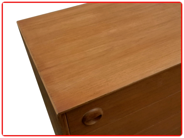 Enfilade ancienne en teck scandinave vintage