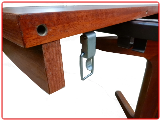 Table Baumann avec 2 rallonges