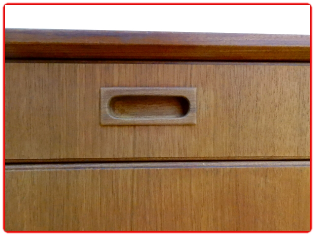 Enfilade suédoise teck 1960