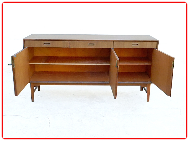 Enfilade teck Skaraborgs scandinave 1960