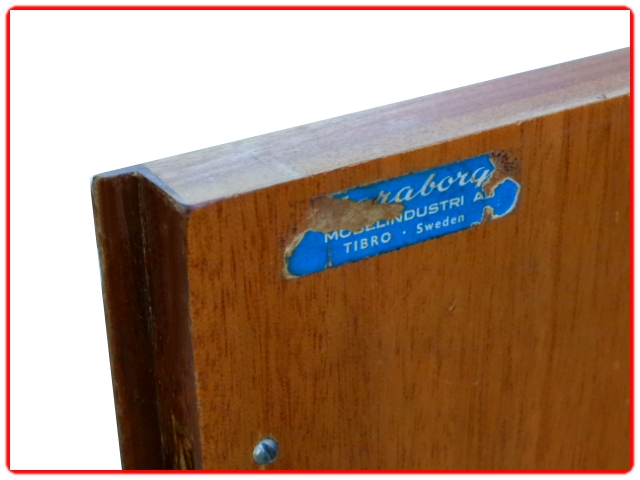 Enfilade scandinave teck estampillée