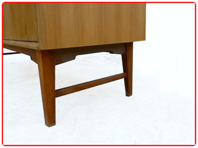 Enfilade scandinave teck 1960 par Skaraborgs années 1960