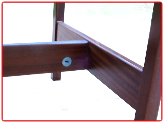 bureau teck design scandinave