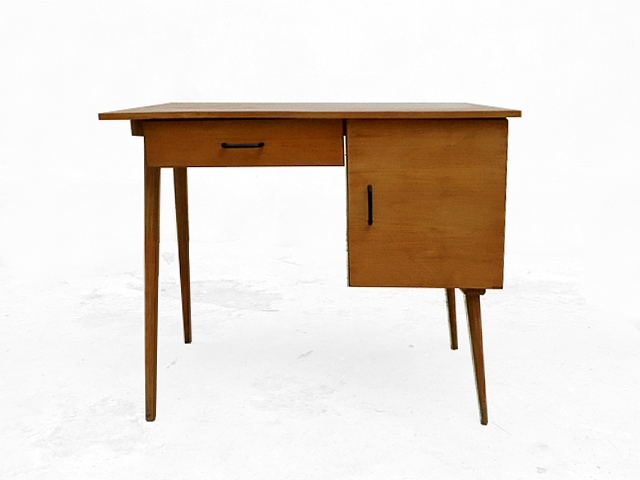 Bureau Baumann vintage bois clair