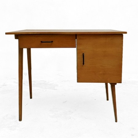 Bureau Baumann vintage bois clair