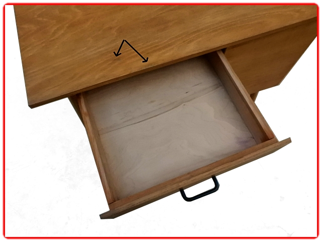 Bureau d'enfant Baumann vintage