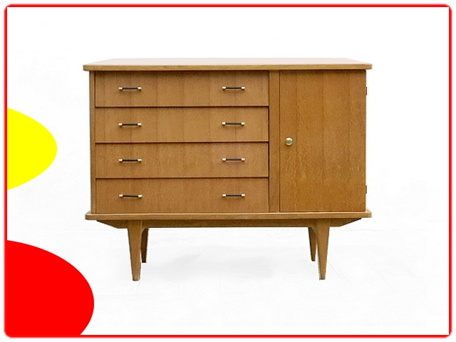 Commode buffet vintage adaptable sous vasque