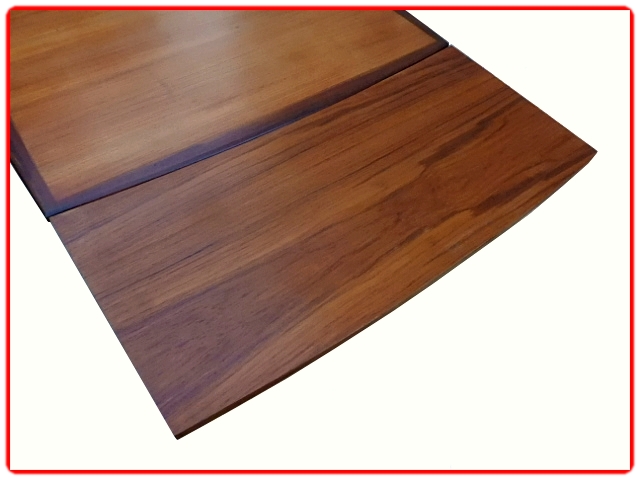 Table scandinave teck extensible