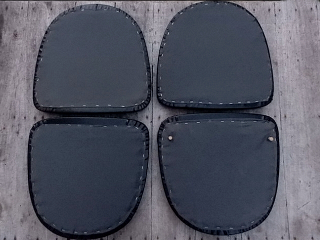 Chaises scandinaves rénovées