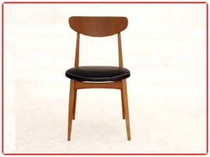 Chaises teck scandinave vintage 1960 rénovées