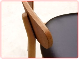 Chaises design scaninave teck rénovées