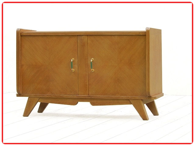 Meuble tv buffet vintage pieds compas