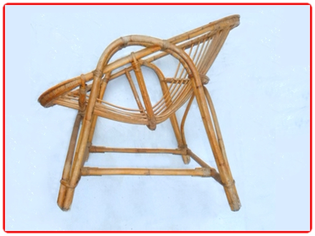 Paire de fauteuil en rotin vintage