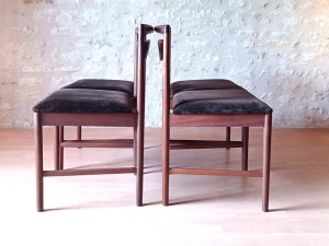 Chaises McIntosh vintage 1960