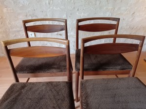 Chaises Mac Intosh anciennes teck