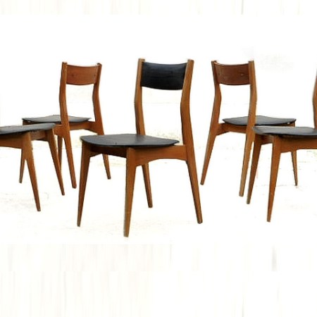 Chaises vintage scandinave